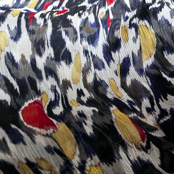 Isabel Marant Blouse Pilay Multi
Printed Silk Sheer SZ 36/US SM Long Sleeve Top - Picture 2 of 16